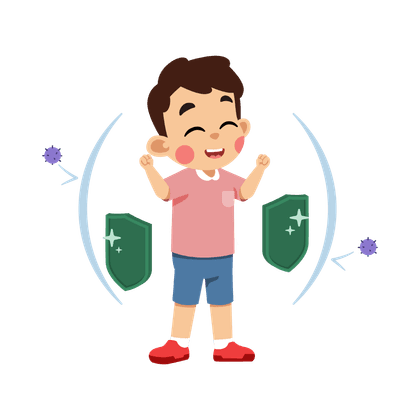 Unterstützung des Immunsystems (Kinder)