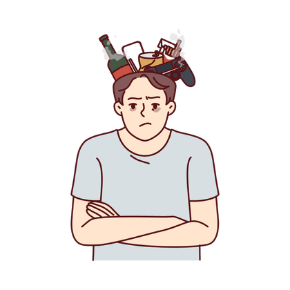 Abhängigkeiten (Alkohol, Nikotin)